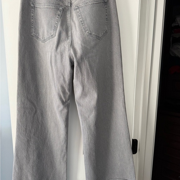 Cuffed High Rise Jeans Grey - Picture 4 of 4
